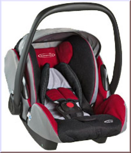 Storchenm&uuml;hle Autositz Babyschale Twin 0+ dynamic-red