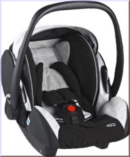 Storchenm&uuml;hle Autositz Babyschale Twin 0+ graphite-grey