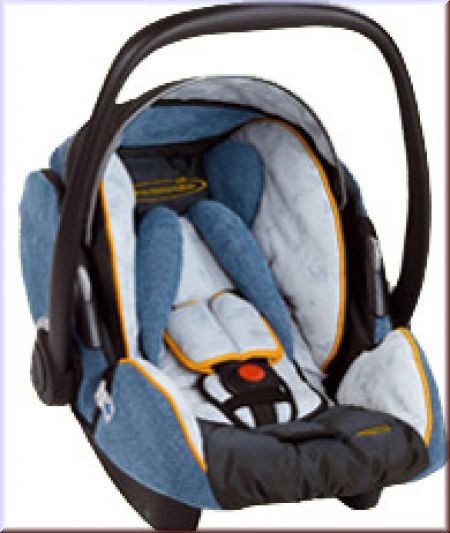 Storchenm&uuml;hle Autositz Babyschale Twin 0+ cosmic-blue