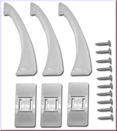 reer Sicherheitsriegel transparent - 3er-Pack