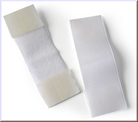 reer Verschluss-Streifen - weiss - 2er-Pack